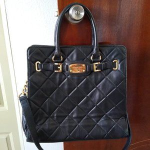 Michael Kors Hamilton Large Quilted Leather Tote